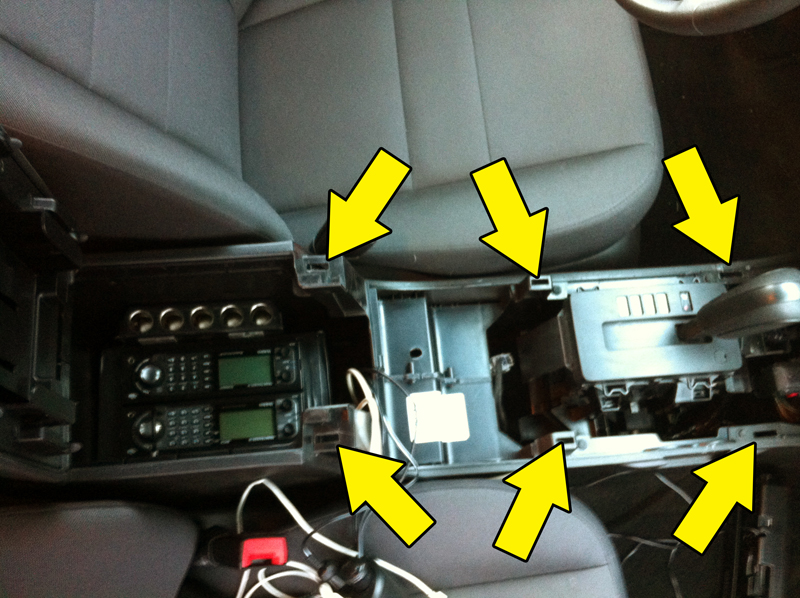 Removing radio from 2005 ford escape #4